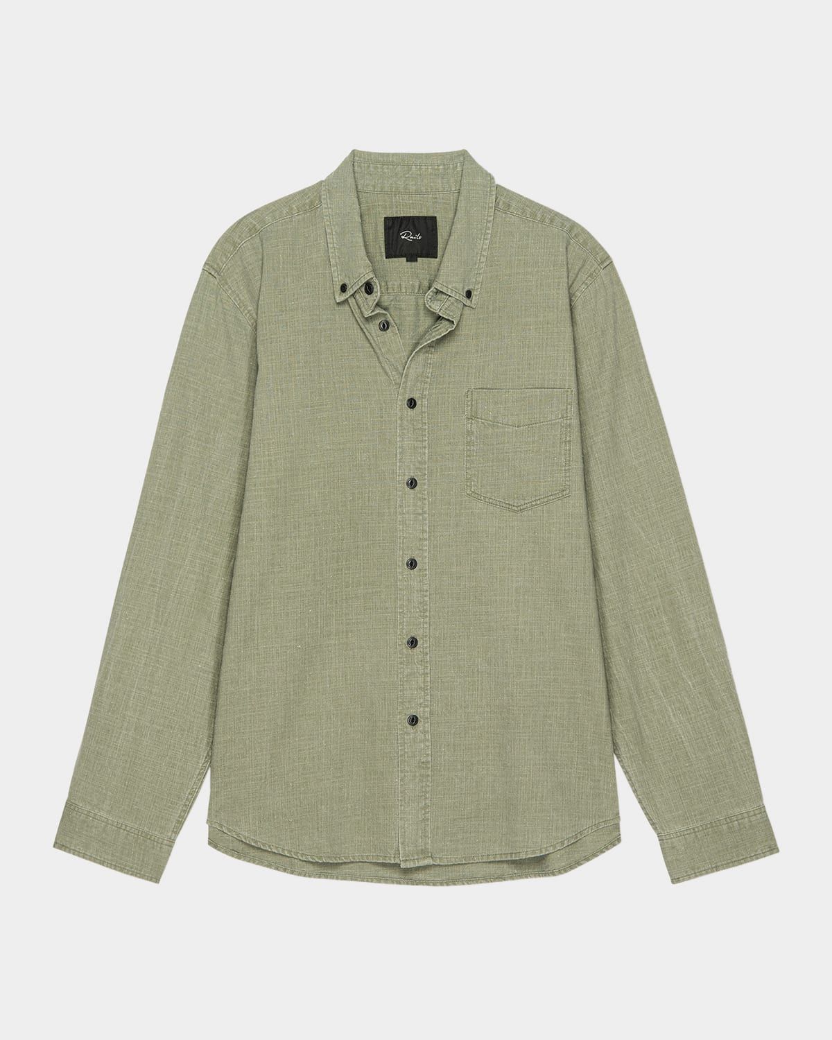 Men & apos;s Tristan Slub Cotton Button-Down Shirt