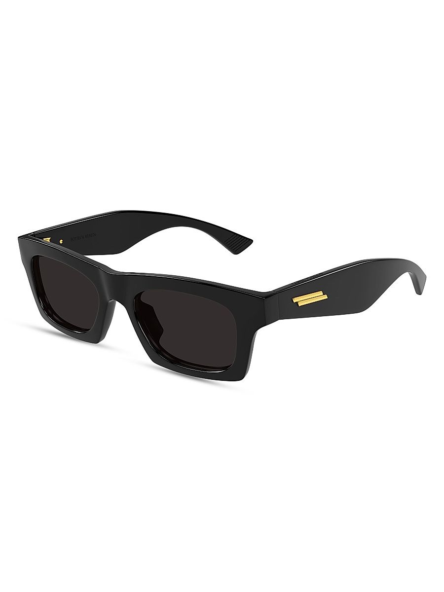 Men's New Entry 51MM Squared Sunglasses - Black