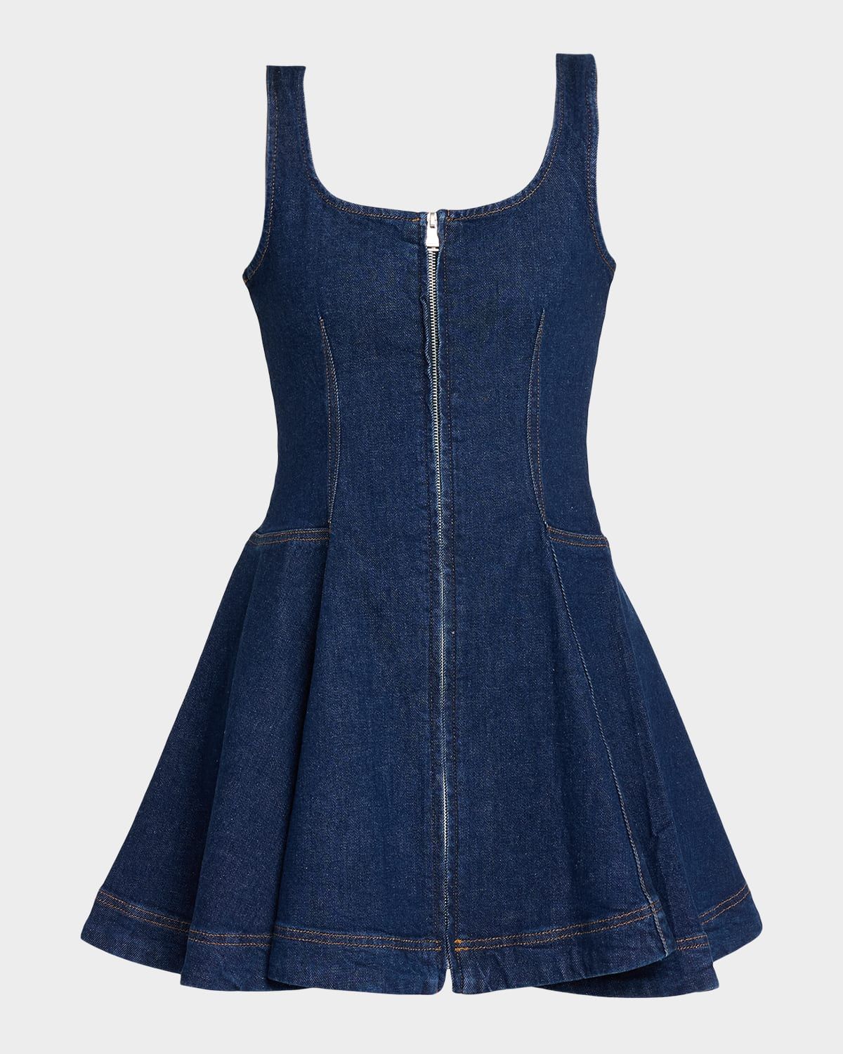 Eleodra Denim Mini Dress