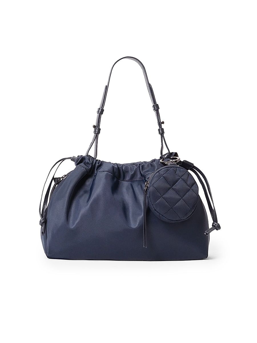 Women's Waverly Small Drawstring Shoulder Bag - Buff