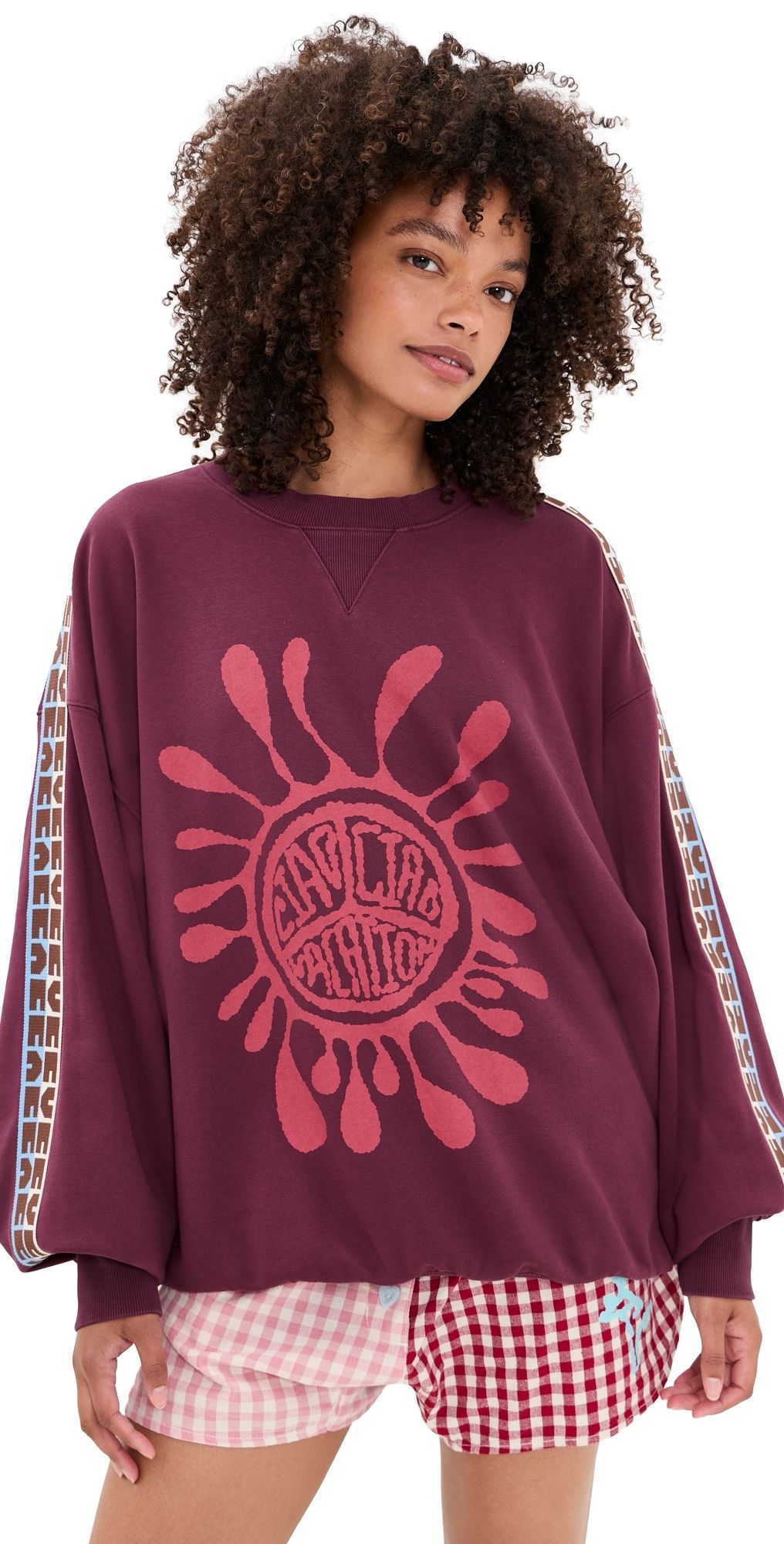 Ciao Ciao Vacation Emboss Sweater Multi L