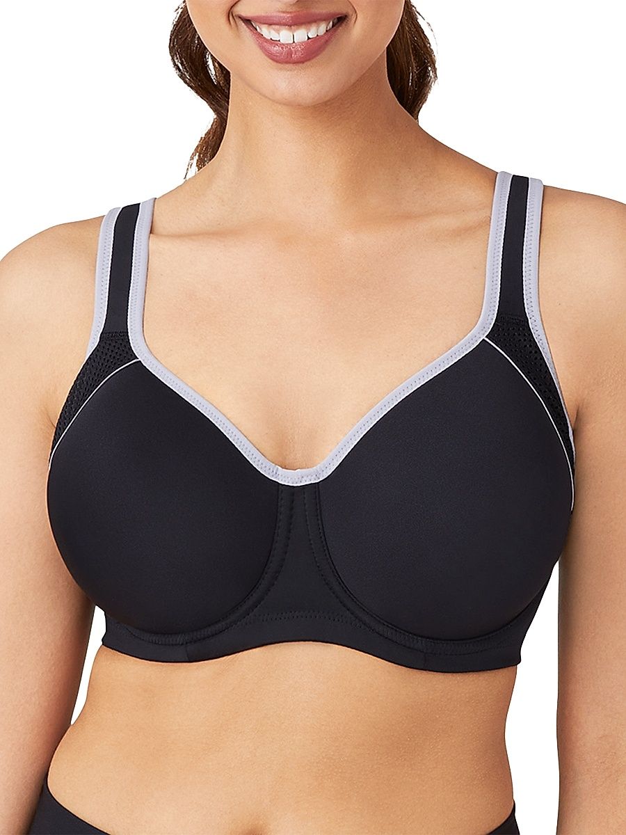Women's Contour Sport Bra - Black Grey - Size 36G