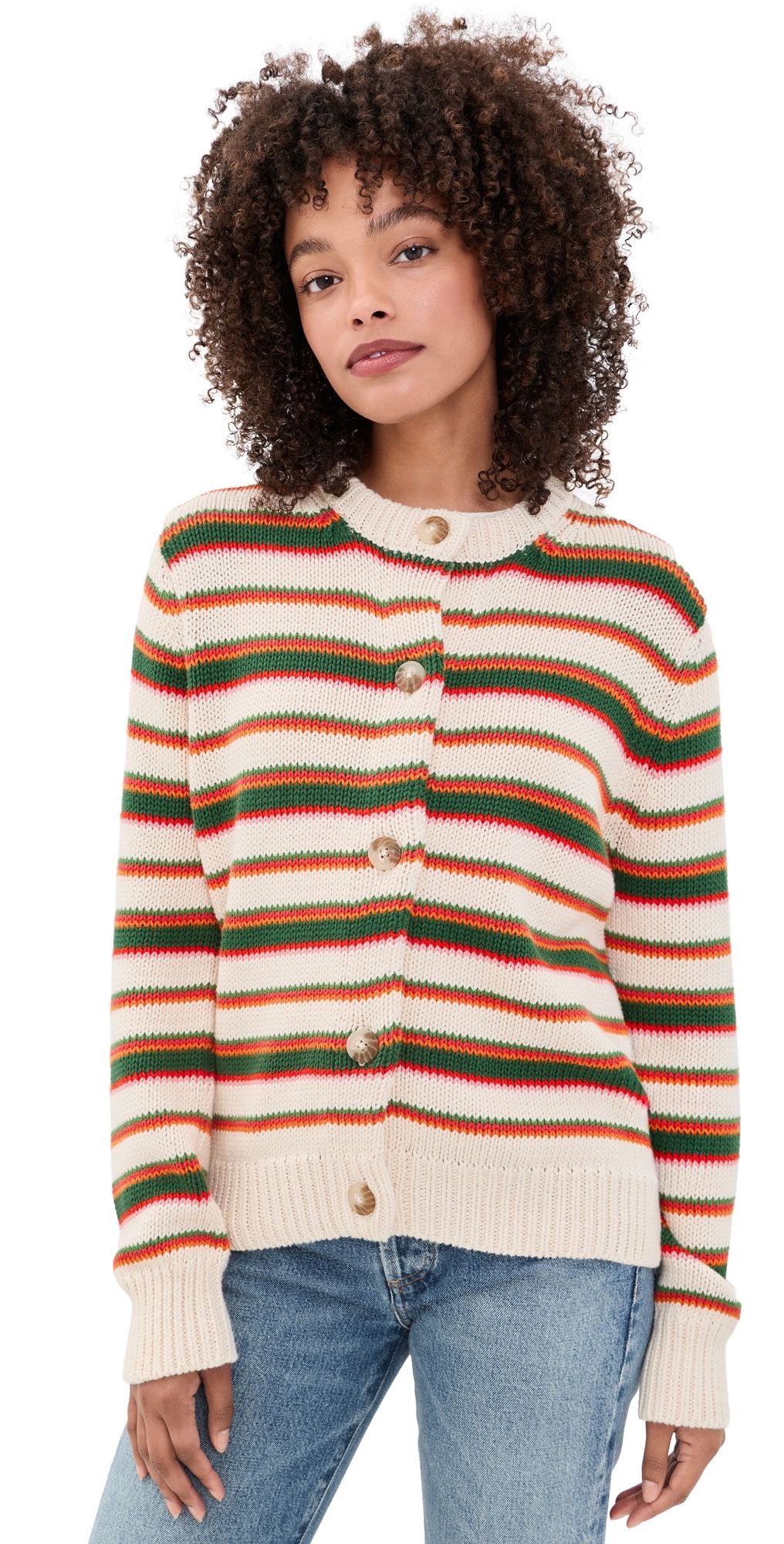 Ciao Lucia Lorene Cardigan VENICE STRIPE XS