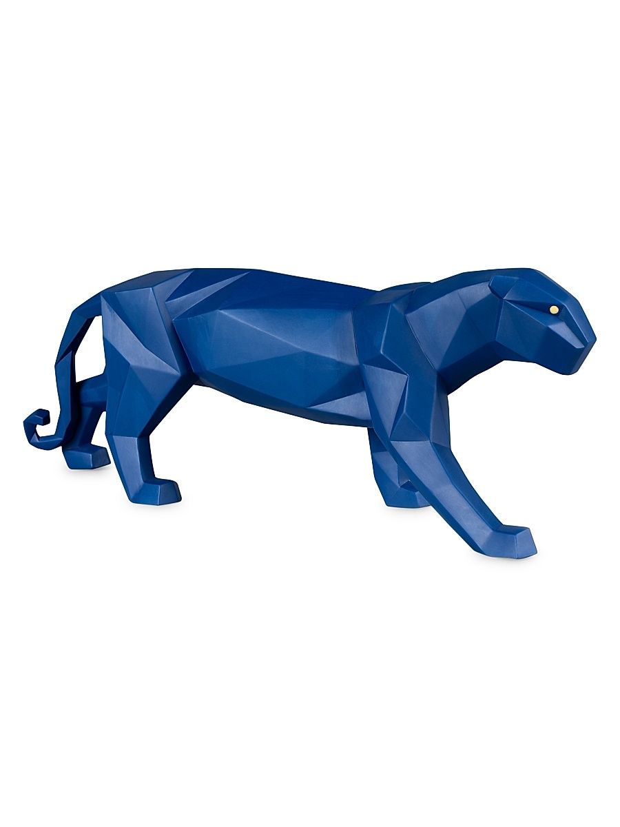 Origami Coral Panther - Blue