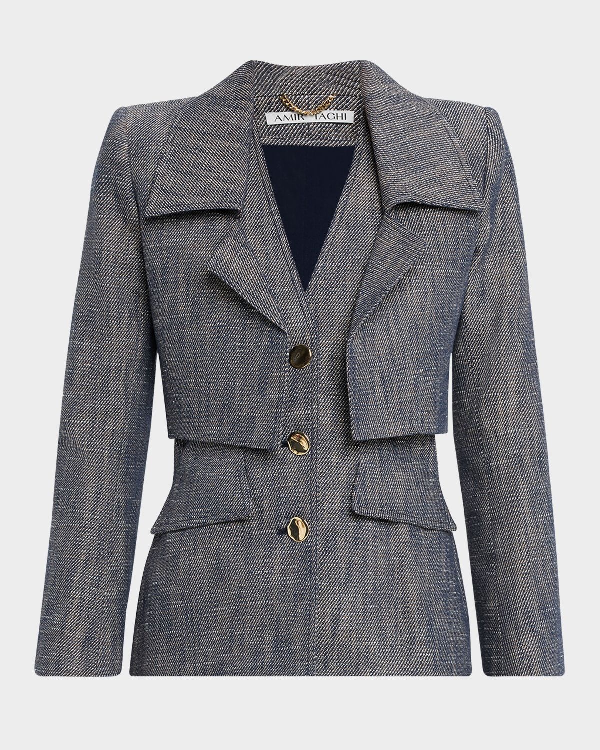 Cece Convertible Single-Breasted Blazer
