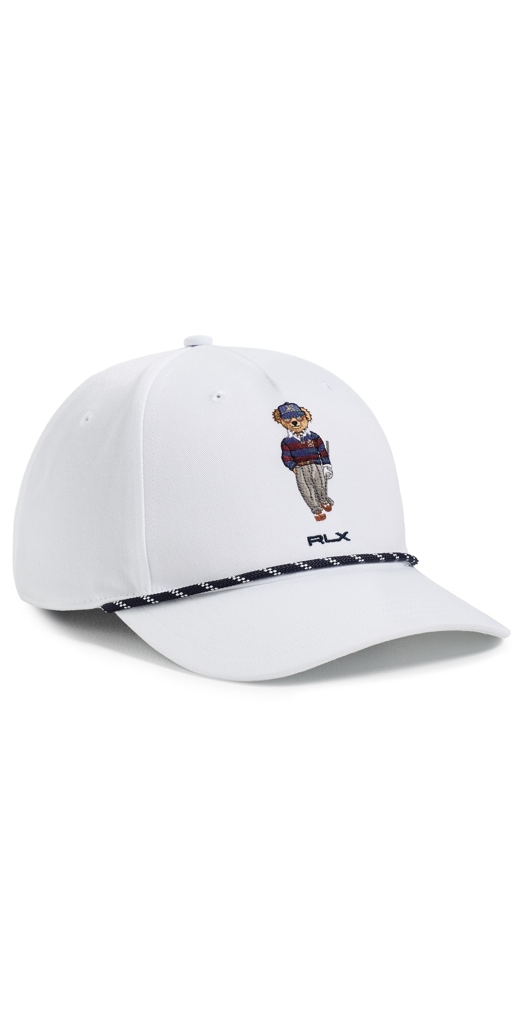 RLX Ralph Lauren Seasonal Bear Cap White One Size