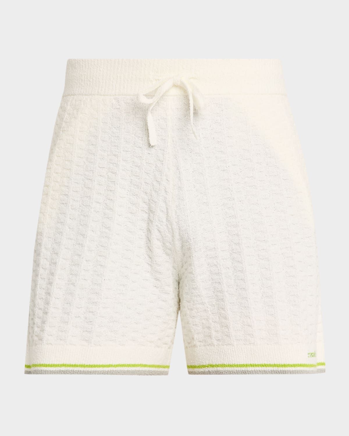 Men & apos;s Tennis Boucle Jacquard Pull-On Shorts