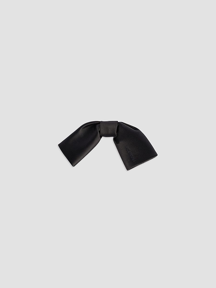 Balenciaga Women's Toque Hair Bow - Black