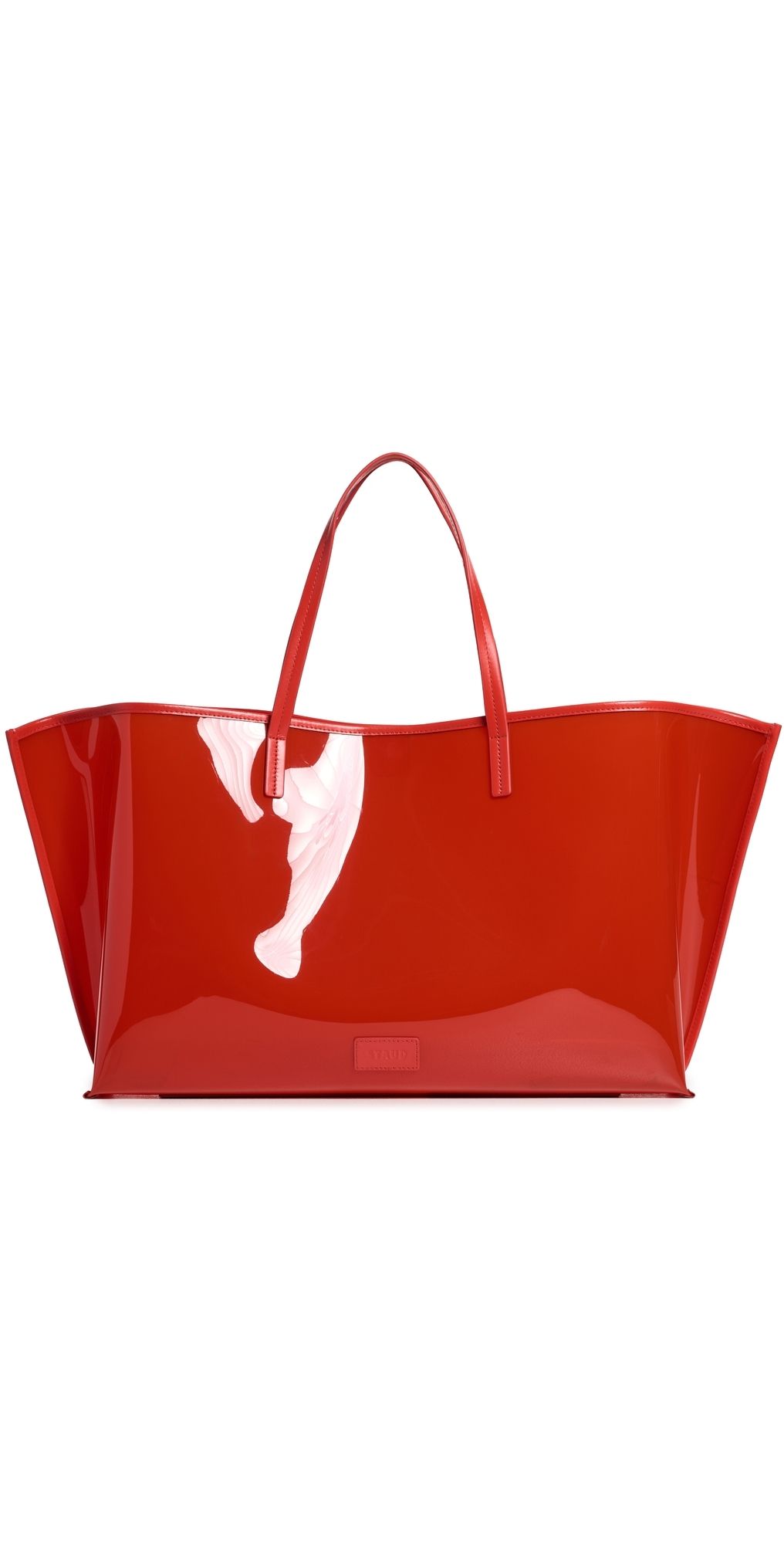 STAUD Christos Large Tote Red Rose One Size