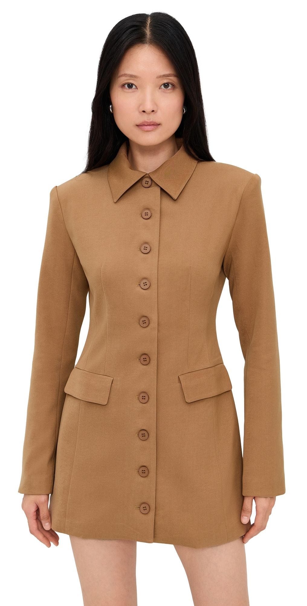 Lioness Cheri Mini Dress Mocha Mousse L