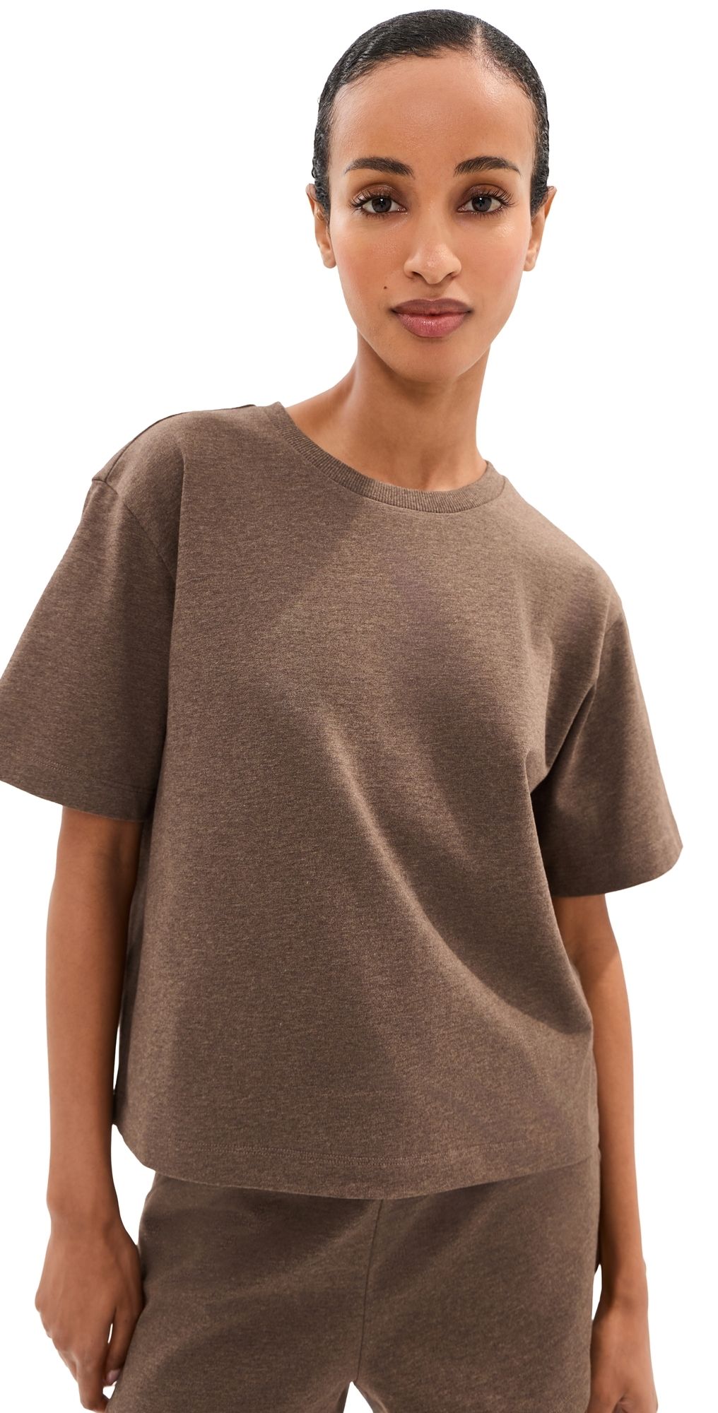 LE BOP Rory Tee Chocolate/Heather Grey L