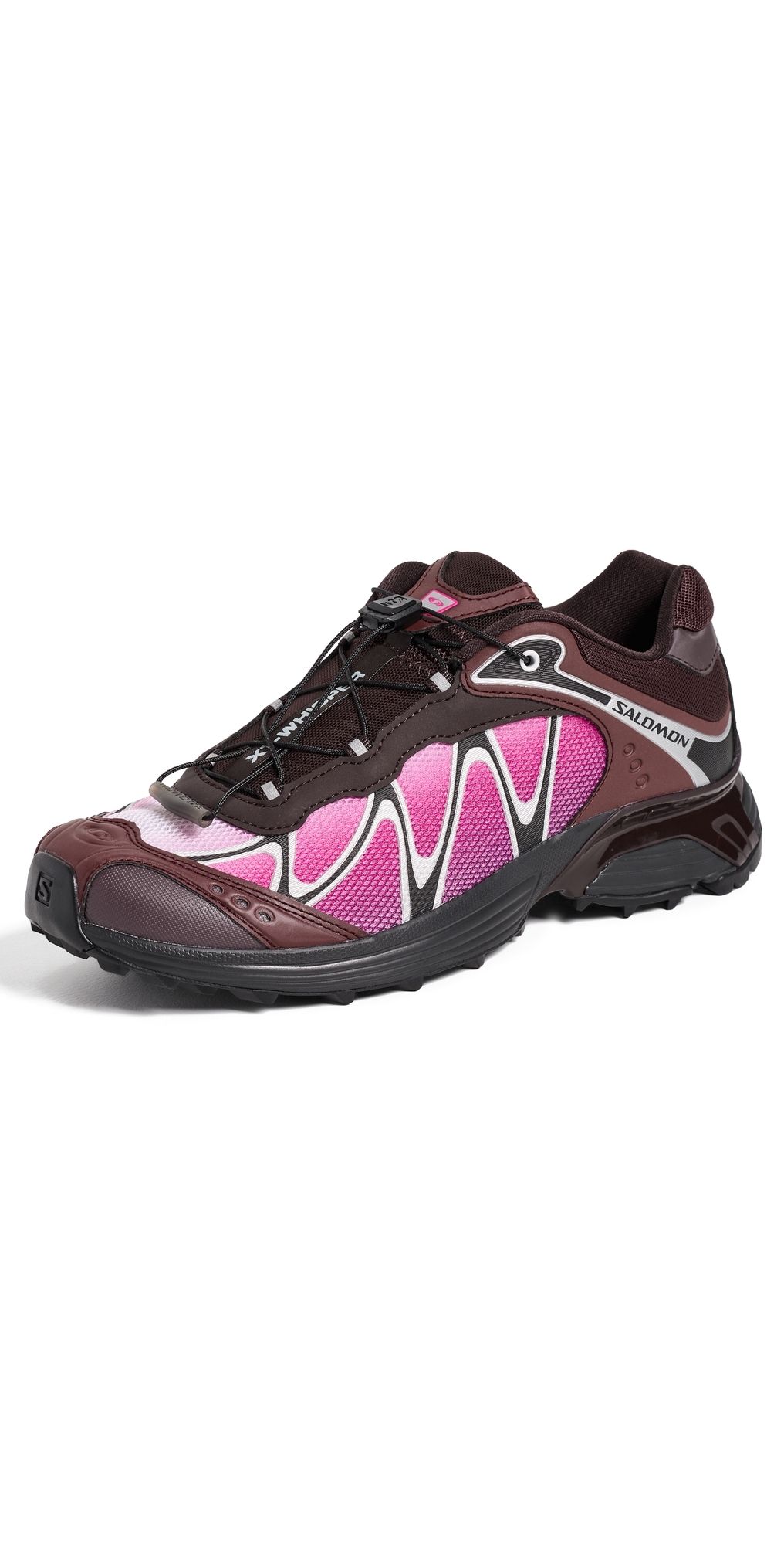 Salomon XT-Whisper Sneakers Black/Chocolate/Pink Yarrow M 6.5/ W 7.5