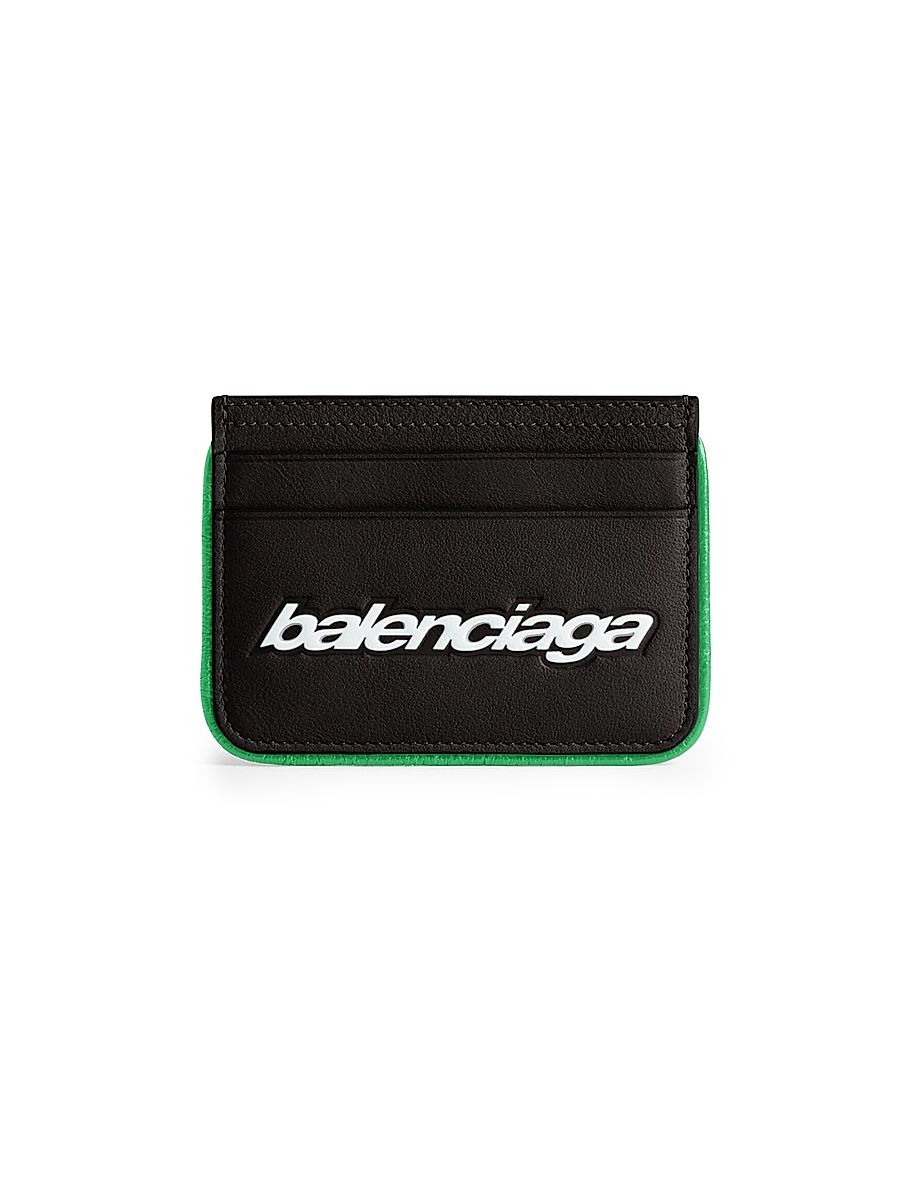 Men's Biker Card Holder - Black