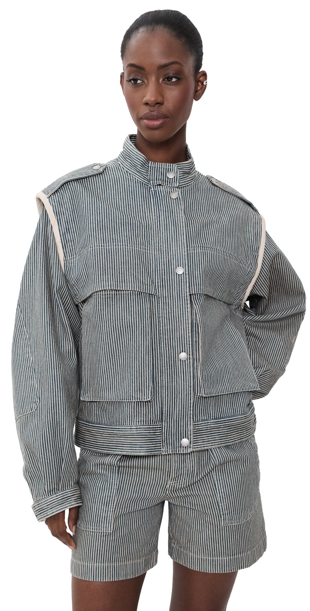 Isabel Marant Étoile Edany Jacket Blue/White 36
