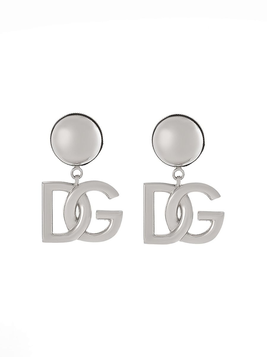 Women's DG Essentials Goldtone Drop Earrings - Silver
