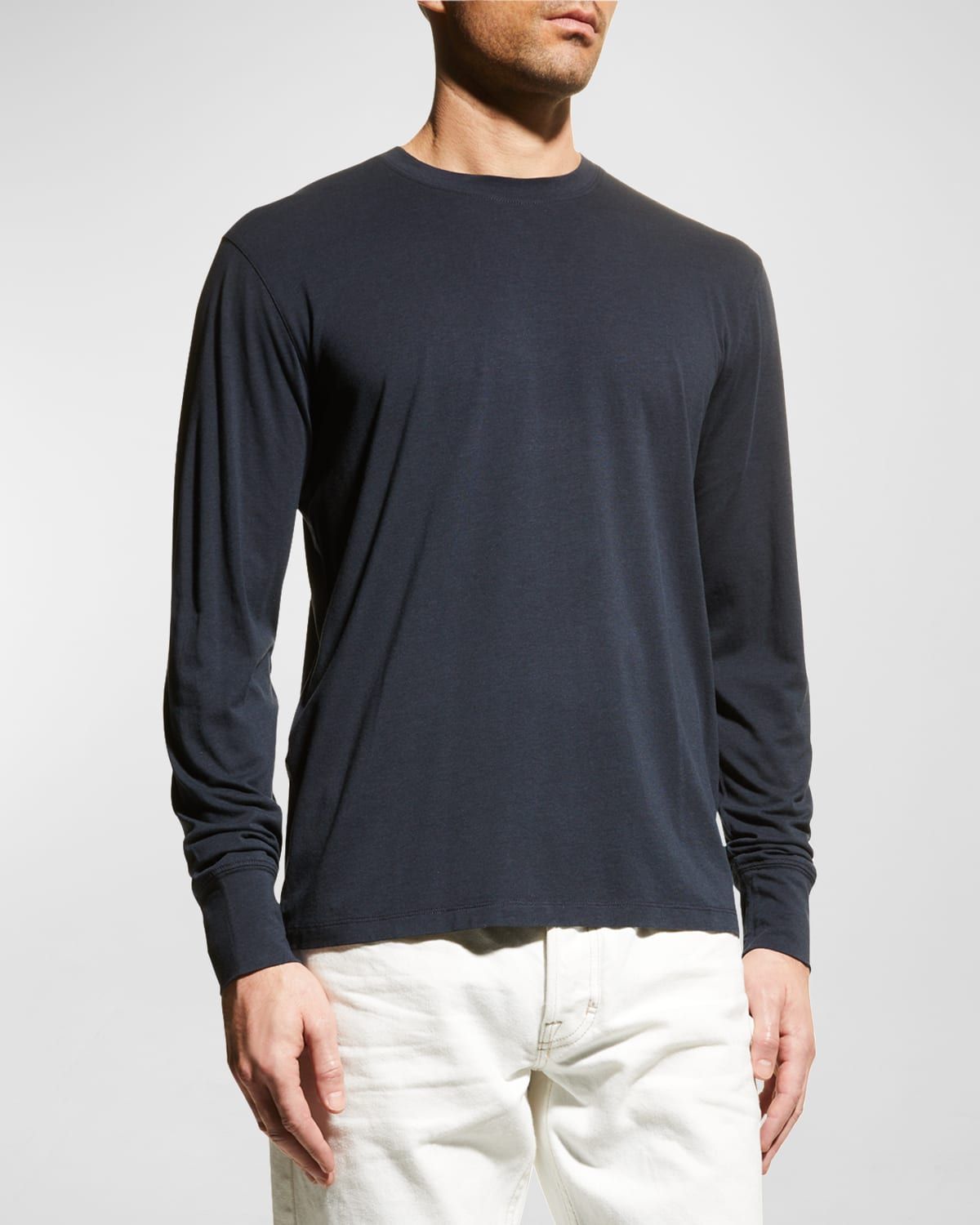 Men & apos;s Long-Sleeve Solid T-Shirt