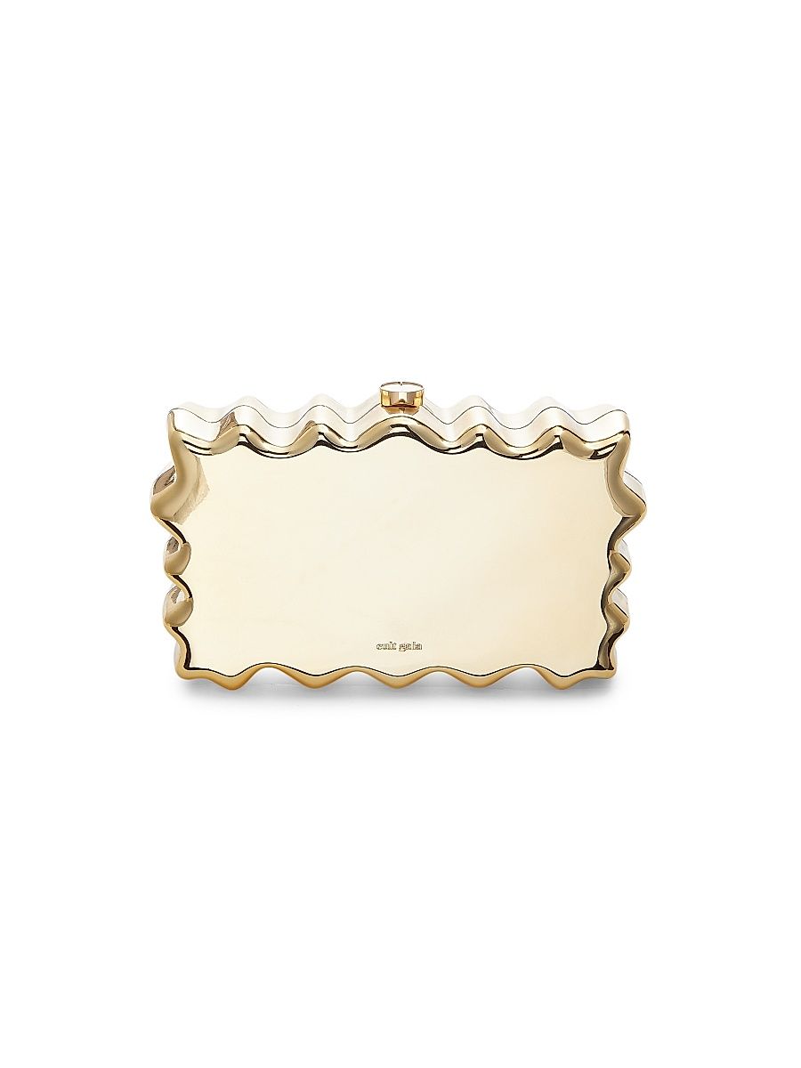 Women's Paloma Clutch - Shiny Gold