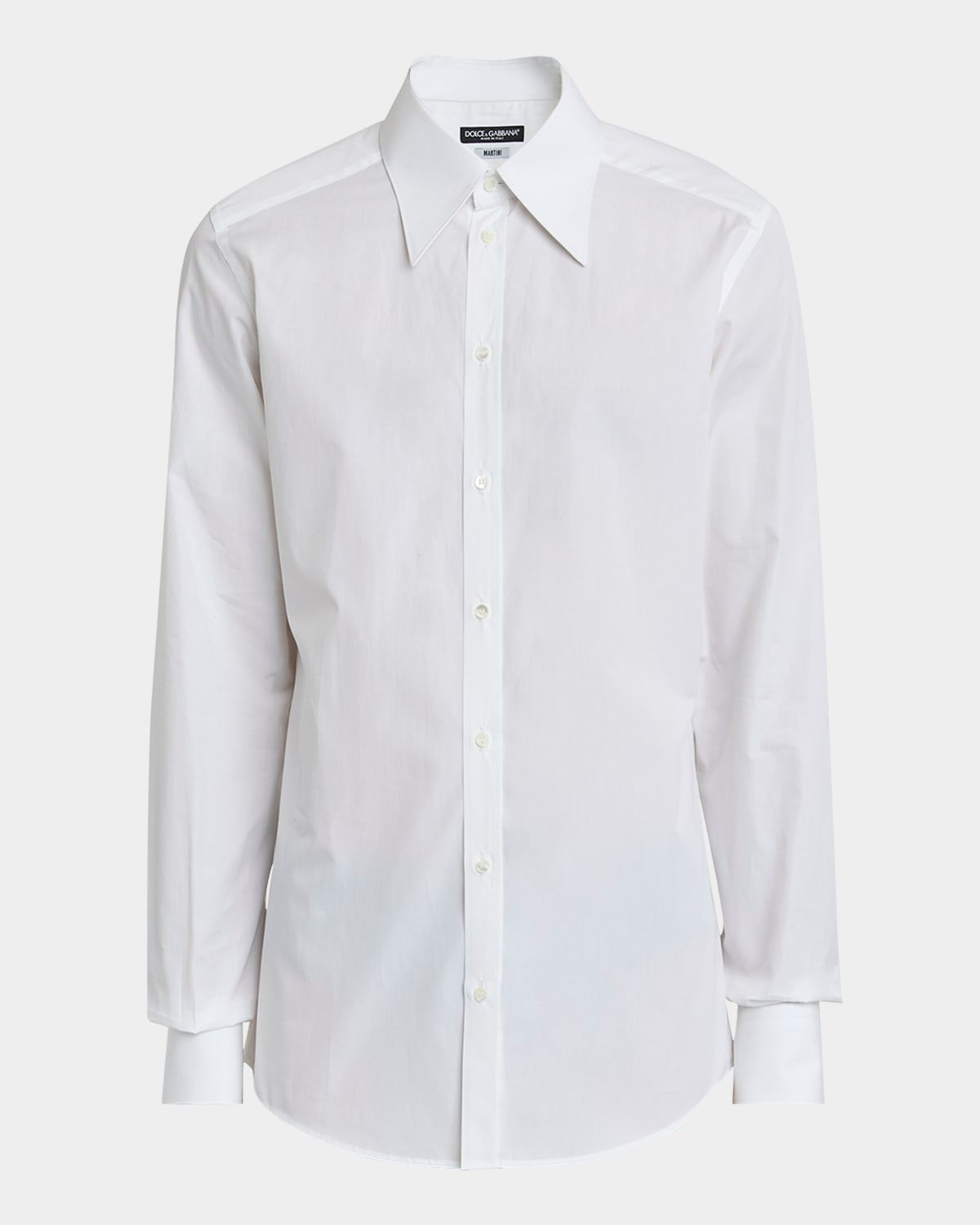 Men & apos;s Cotton Point-Collar Sport Shirt