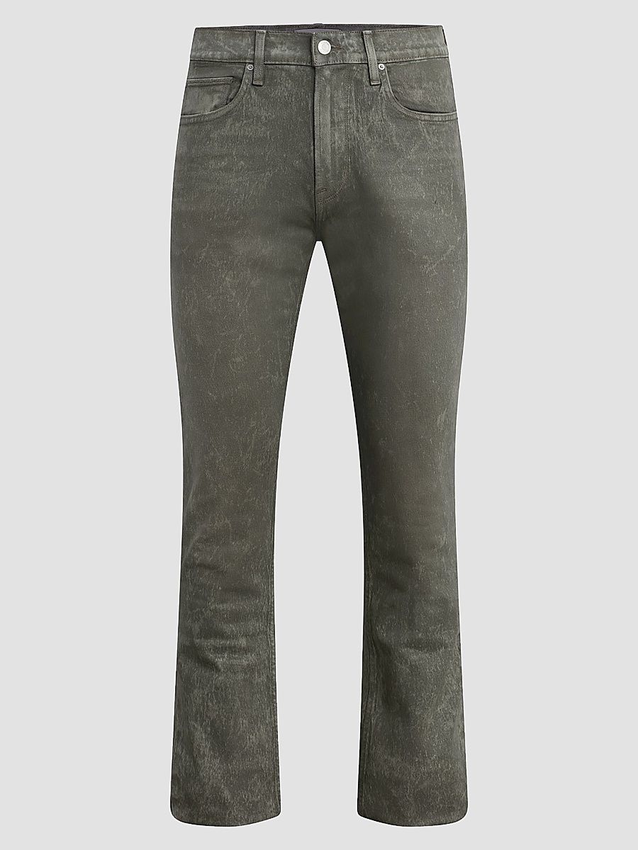 Men's Walker Kick Flare Jeans - Wax Olive - Size 40
