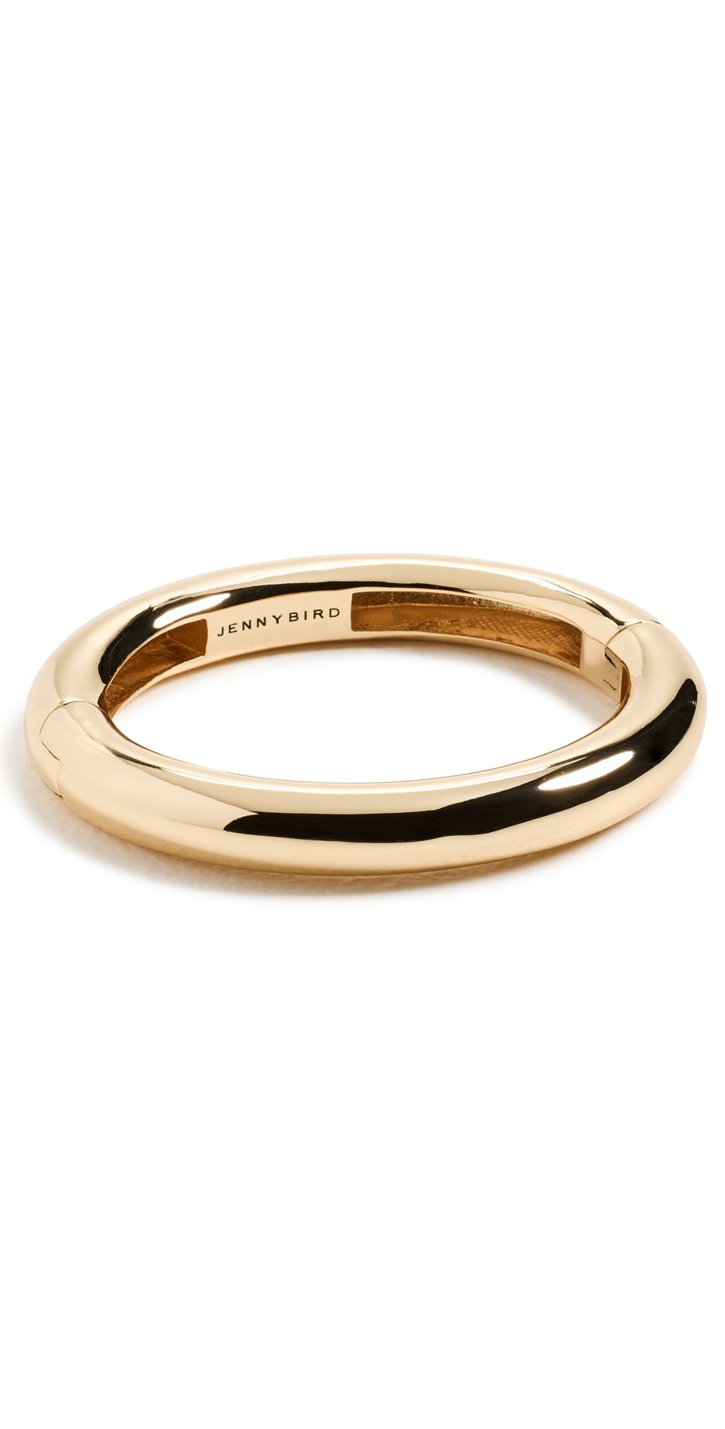 JENNY BIRD Gia Mega Bangle High Polish Gold One Size
