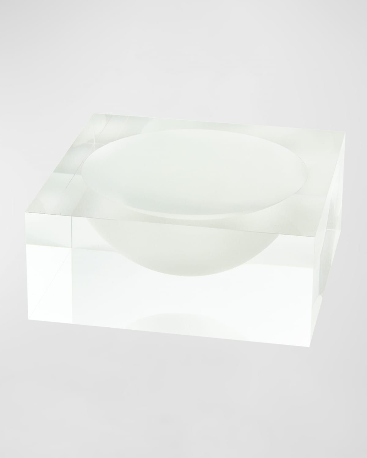Lucite Decorative Bowl