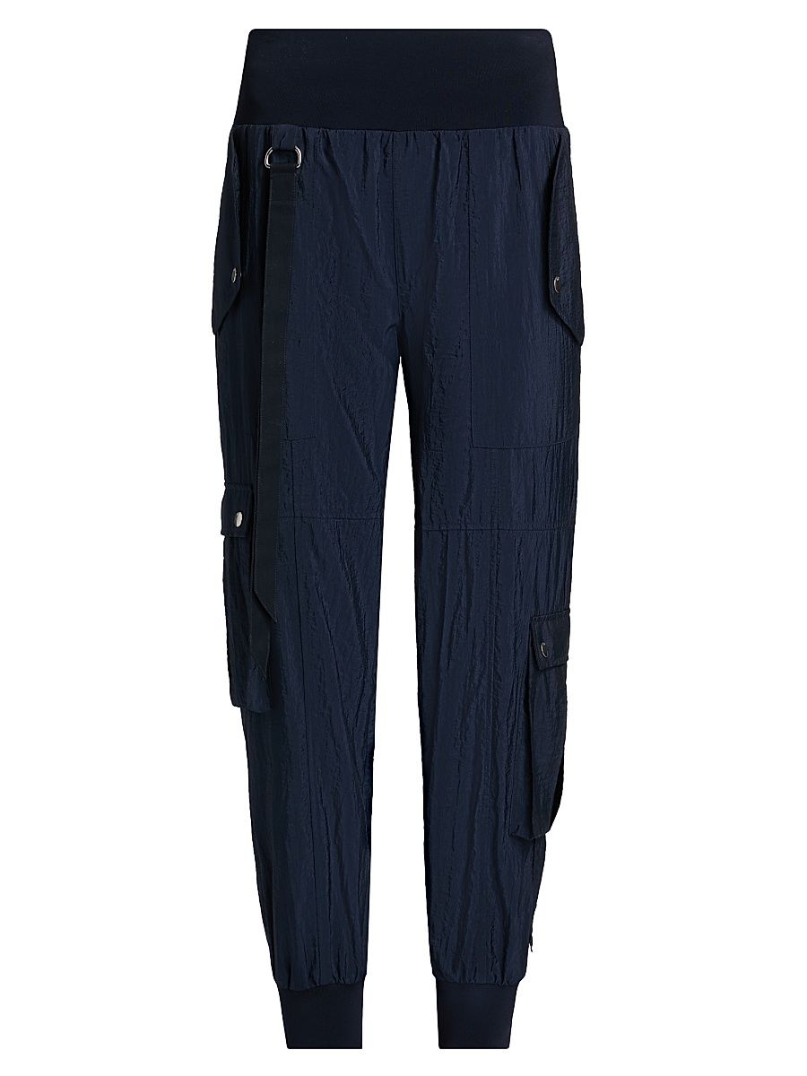 Women's Harmony Parachute Pants - Navy - Size Small
