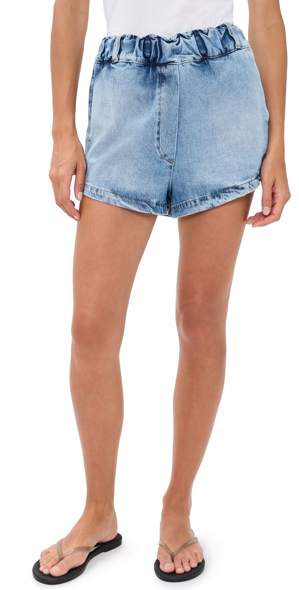Secular Maya Denim Shorts Malibu Wash M