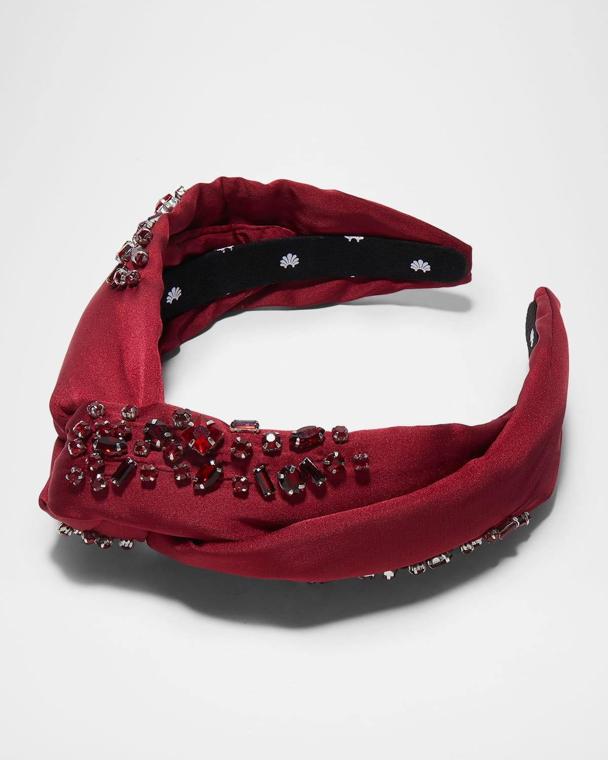 Marlene January Garnet Jeweled Birthstone Headband