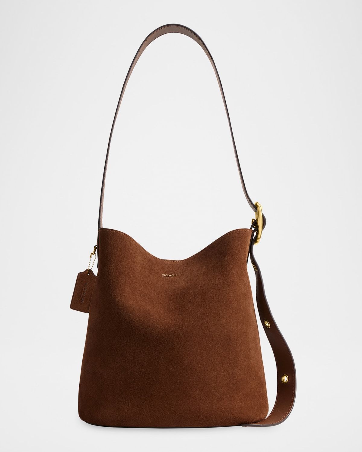 Bleecker Suede Bucket Bag