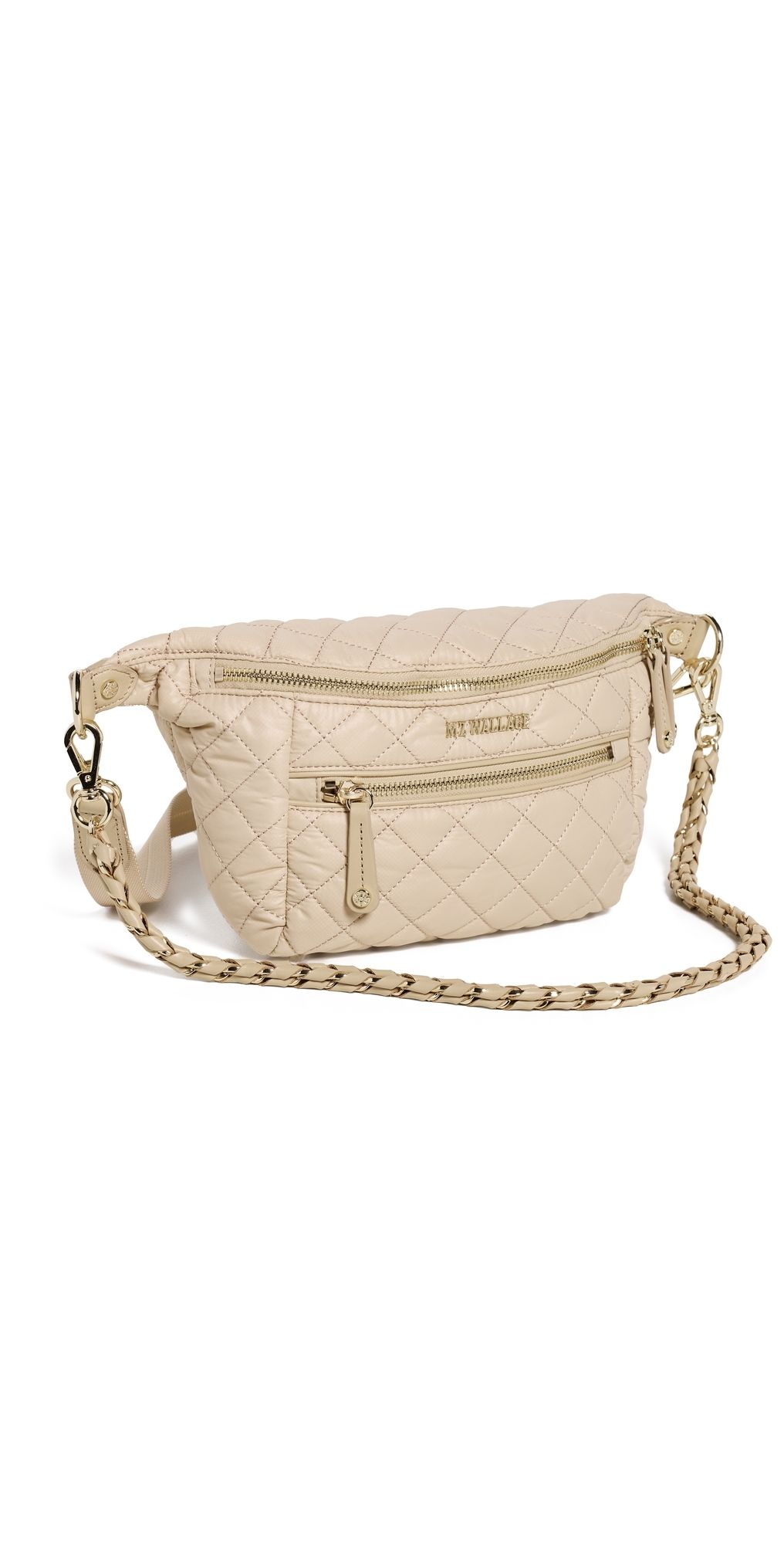 MZ Wallace Small Crosby Sling Bag Buff One Size