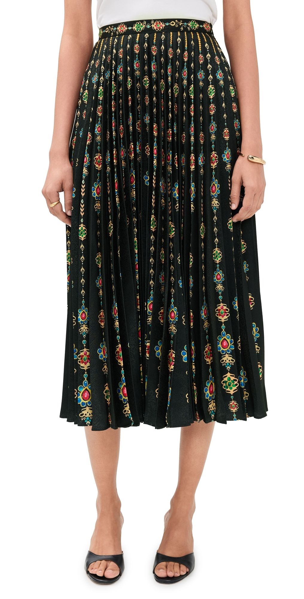 SALONI Kim Skirt Pendant Stripe Plmt 12