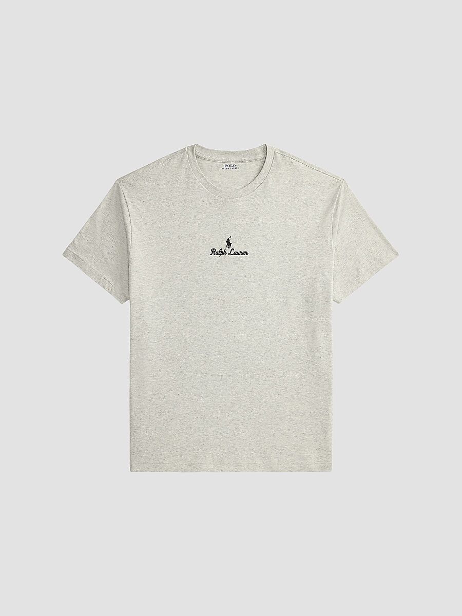 Men's Classic-Fit Logo Jersey T-Shirt - Light Sport Heather - Size XXL
