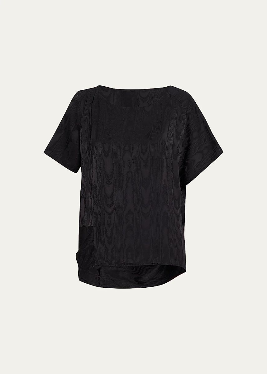 Women's Caressa Draped Top - Black - Size 10