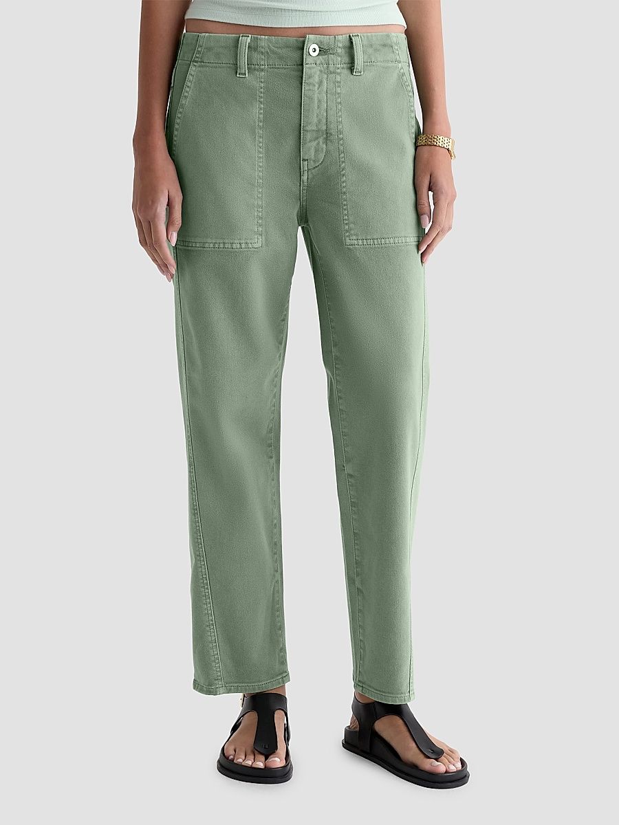 Women's Analeigh Chino Utility Pants - Opal Stone - Size 32