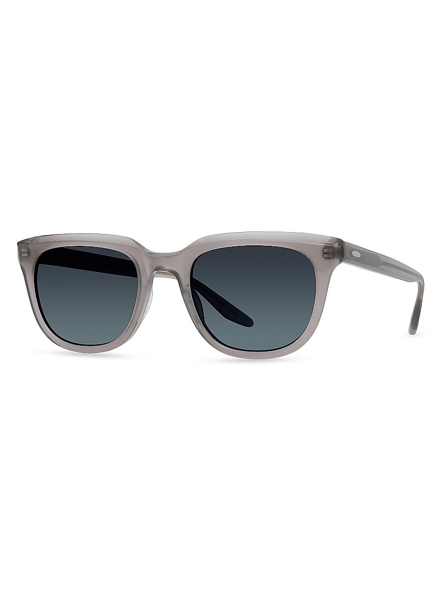 Men's Bogle 55MM Rectangle Sunglasses - Noble Gray Rain