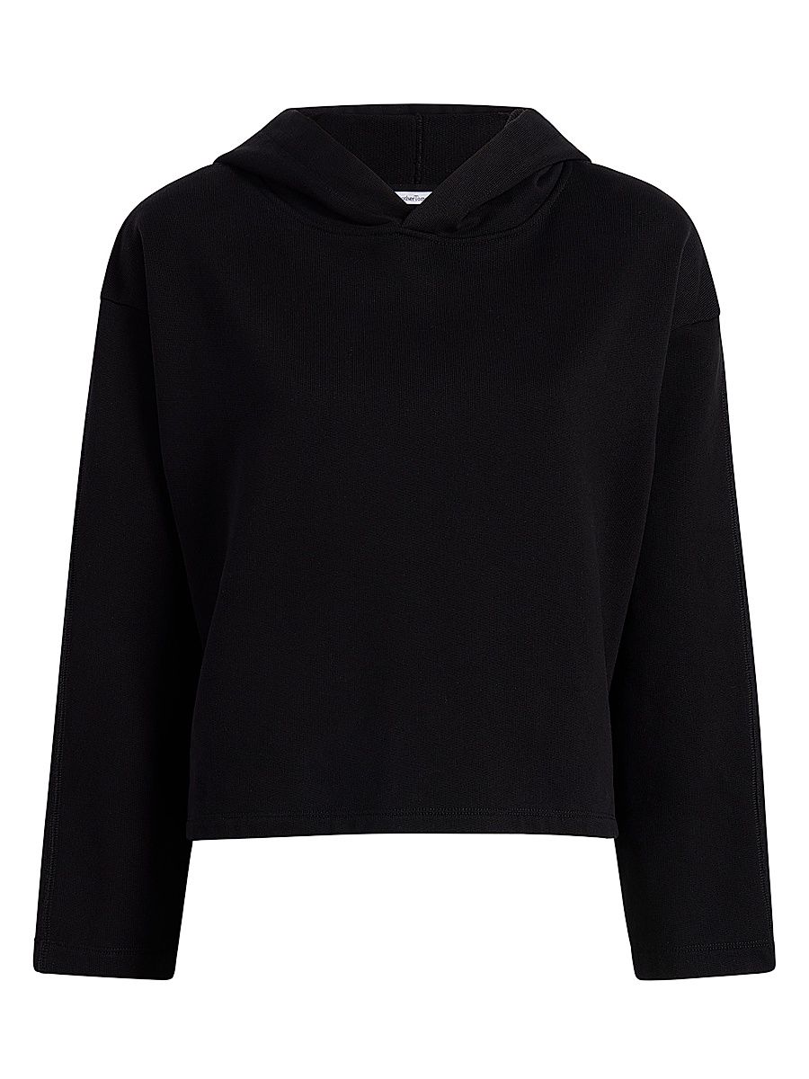 Women's Cropped Hoodie - Black - Size XL
