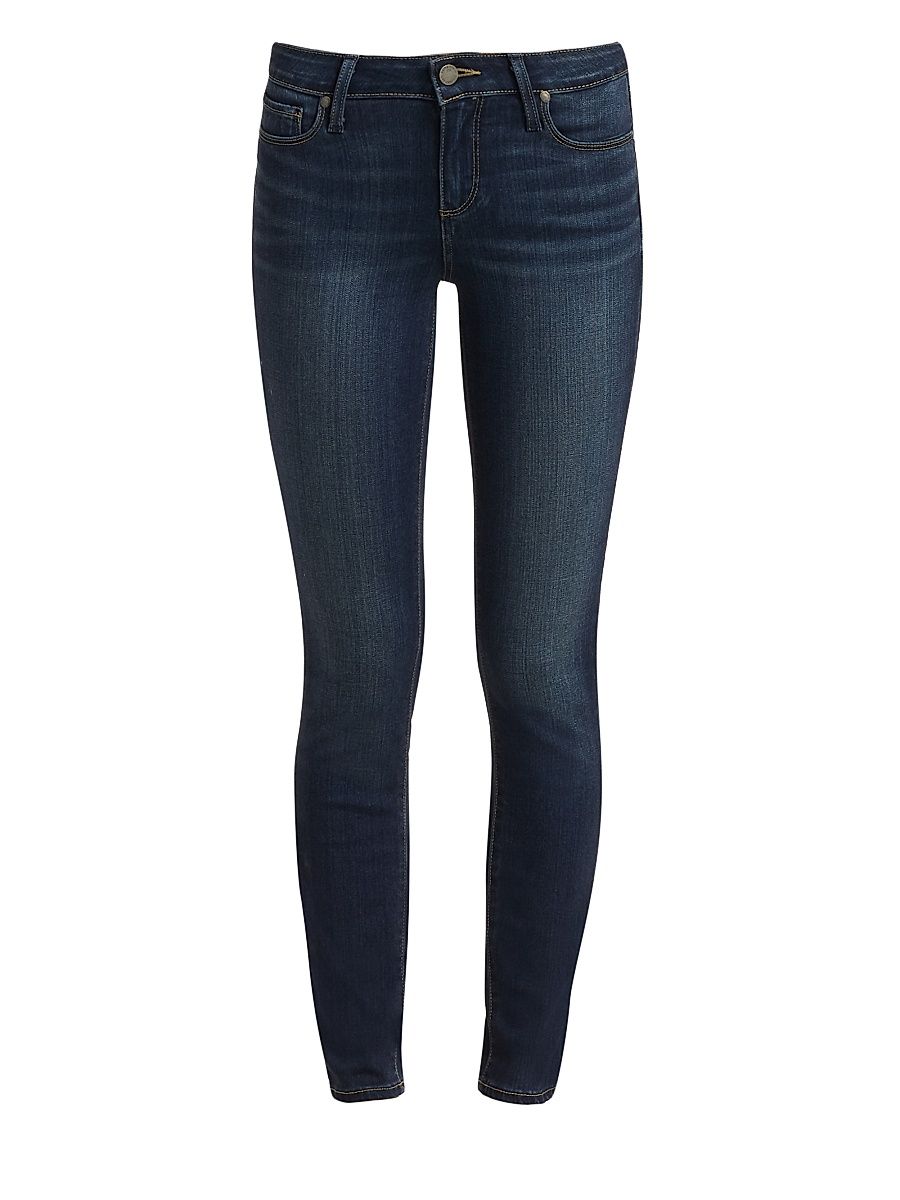 Women's Verdugo Transcend Mid-Rise Ankle Skinny Jeans - Nottingham - Size 24