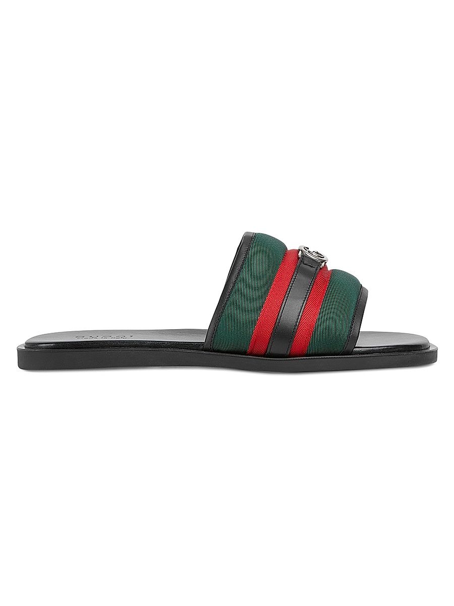 Men's Maverik Nylon Logo Slides - Size 8 Sandals