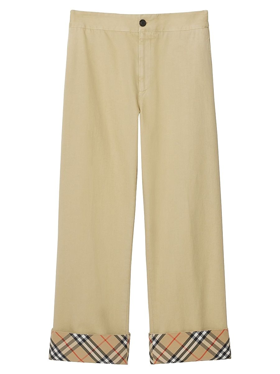 Men's Griffin Cotton Gabardine Trousers - Hamper - Size 40