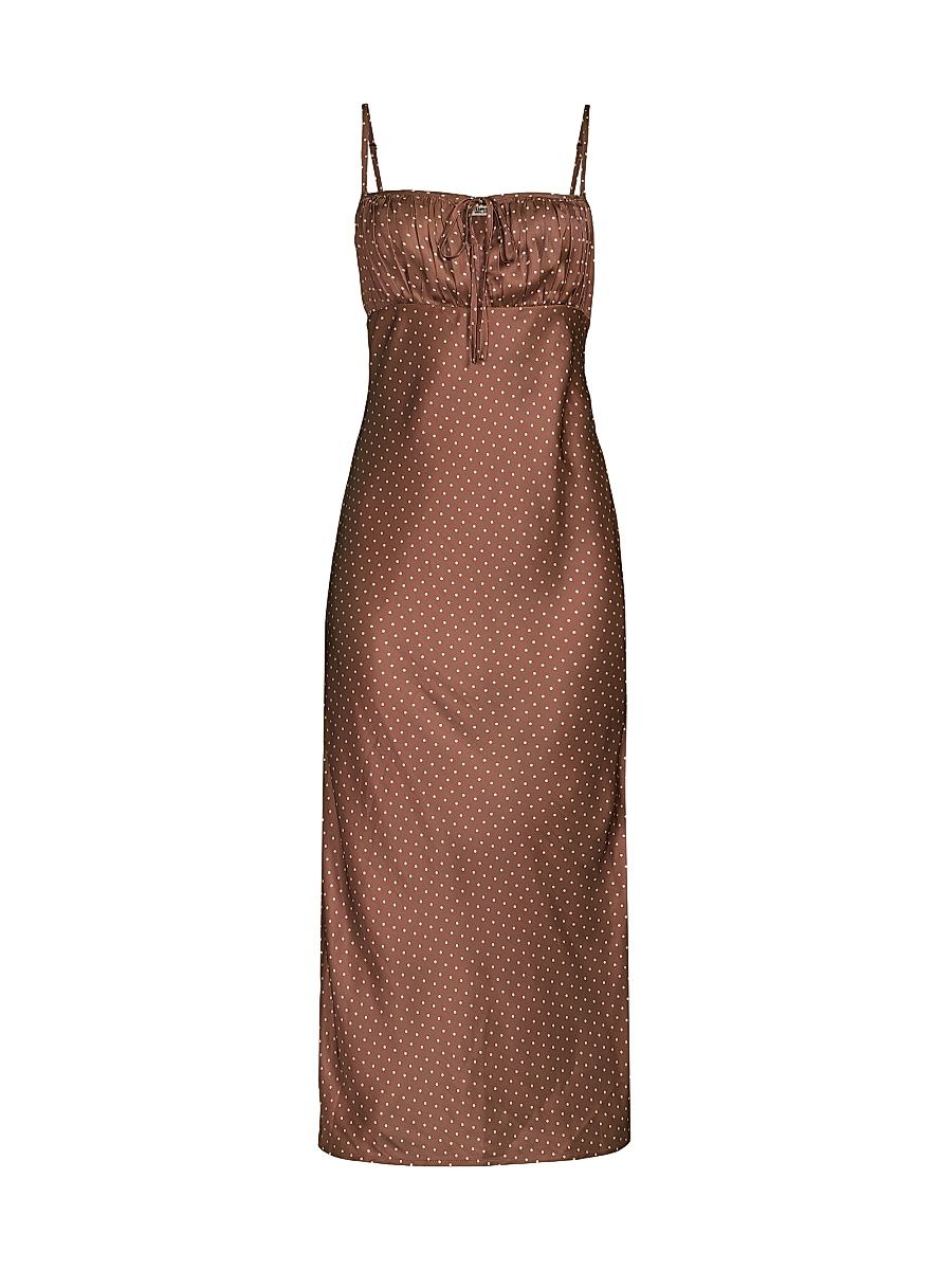 Women's Hello Sunshine Leo Slip Midi-Dress - Siena - Size Large