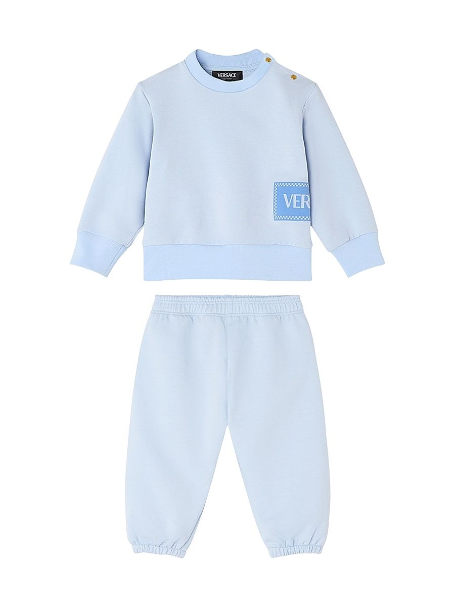 Baby Boy's Vintage Logo Sweatshirt & Joggers Set - Blue - Size 6 Months