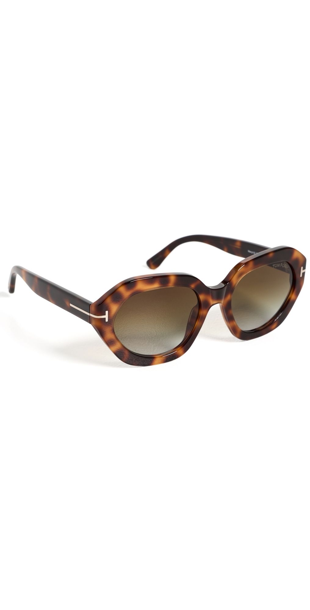 Tom Ford Meryl Sunglasses Shiny Classic Blonde Havana One Size