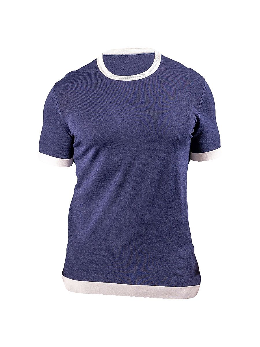 Men's SS T-Shirt - Blue - Size XXXL