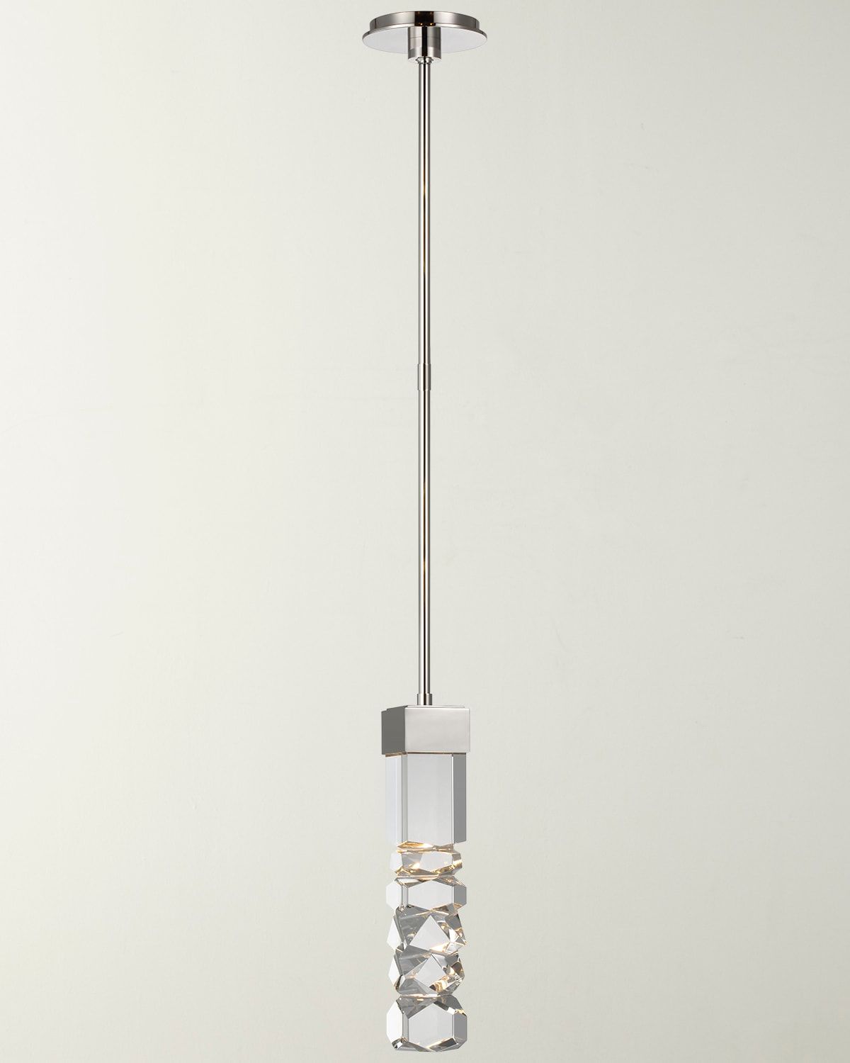 Discv Argentino 19" Faceted Pendant By Thomas O & apos;Brien