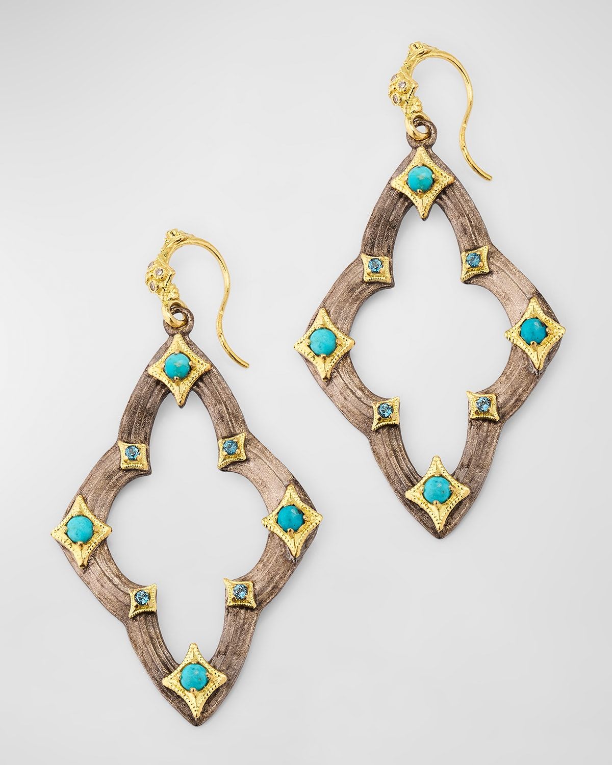 Large Open Scroll Earrings