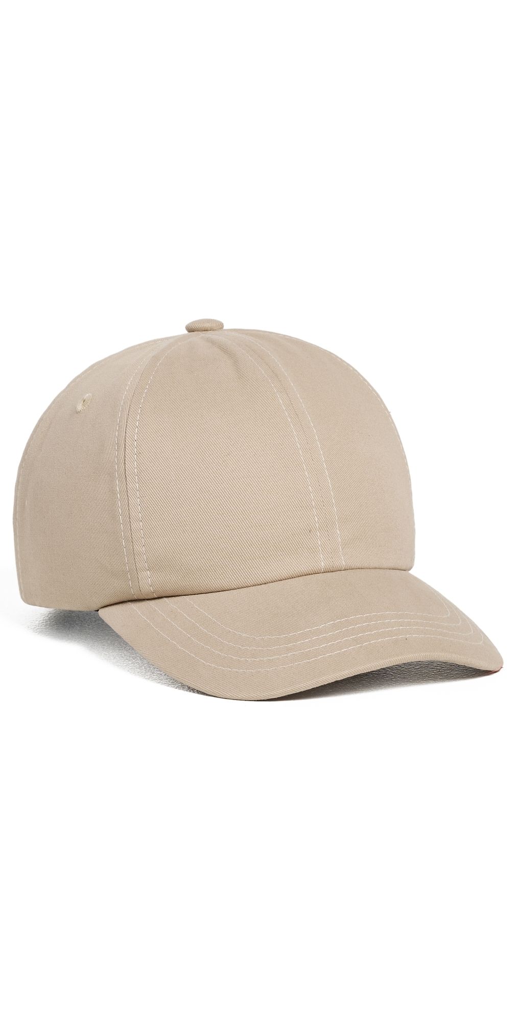 AMI Back Ami De Coeur Cap Beige Taupe One Size