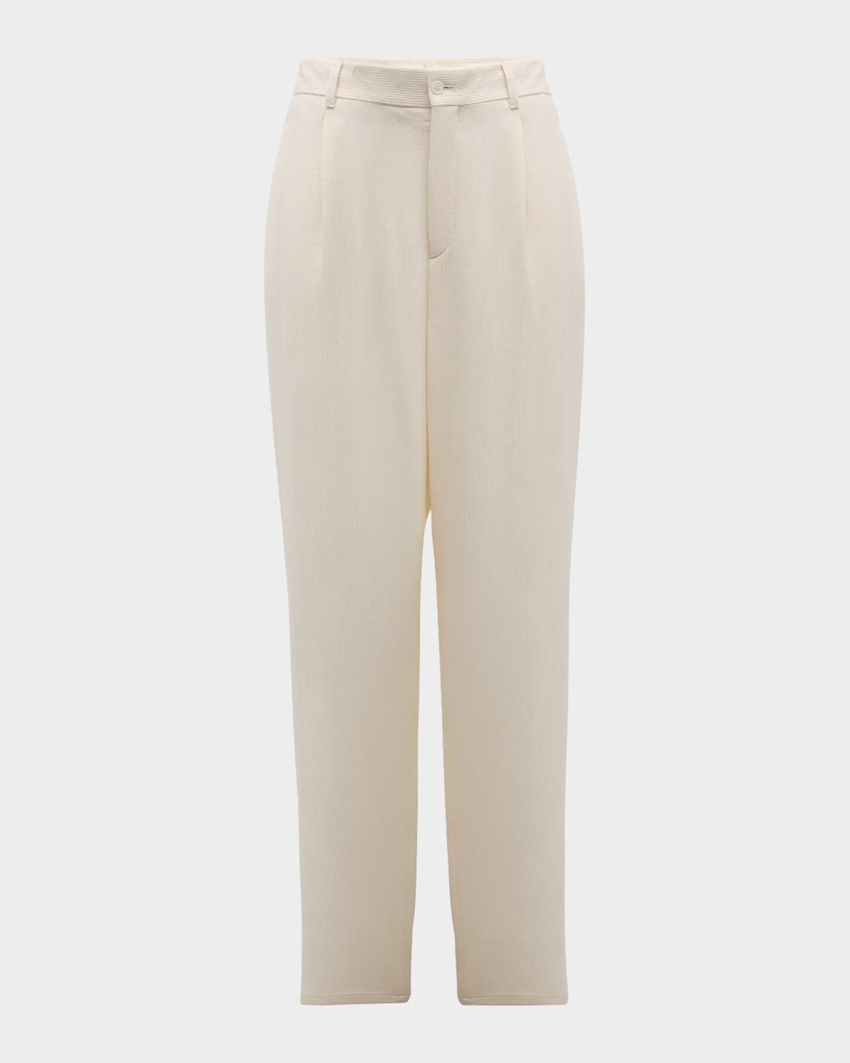 Men & apos;s Pleated Wool-Blend Suit Pants