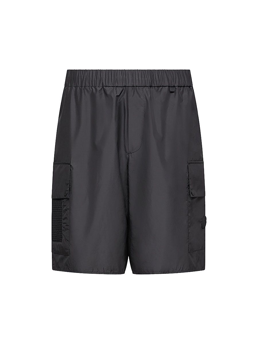Men's Cargo Shorts - Black - Size XXL