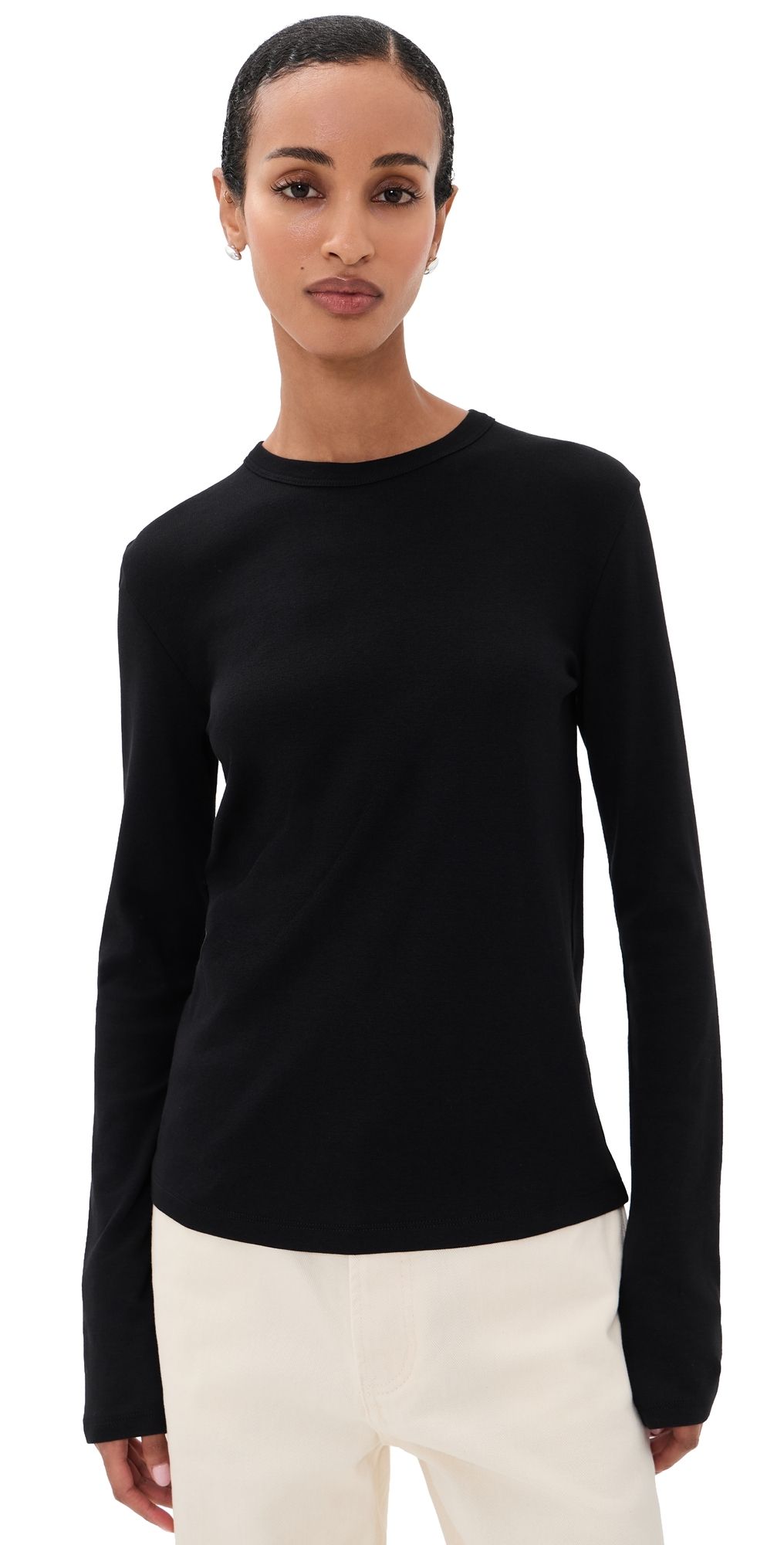 Vince Essential Crew Tee Black S