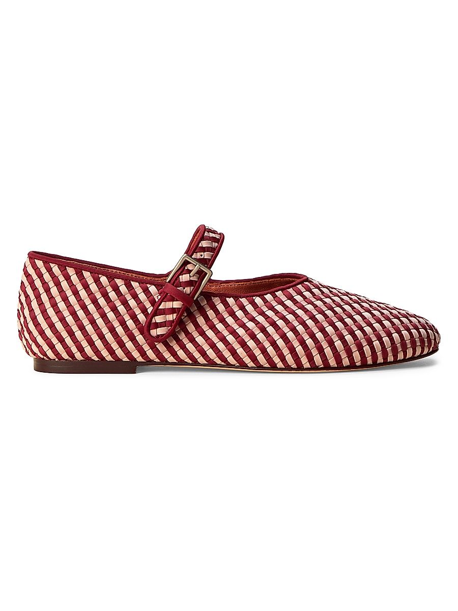 Women's Marais Striped Mary Jane Flats - Lychee - Size 5